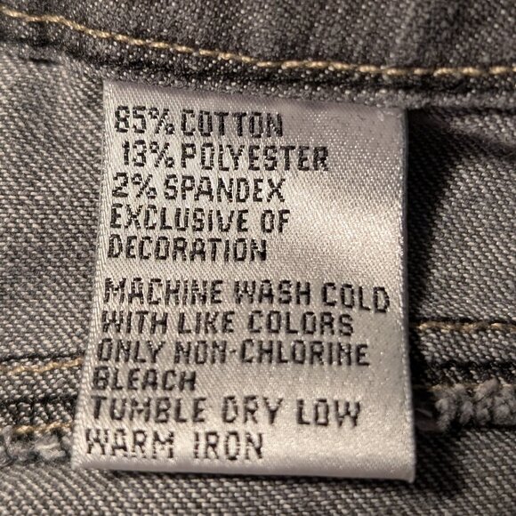 Talbots Petite Stretch Gray Denim Jeans Size 14 - Picture 11 of 11